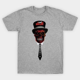 Red Skull Culture, Festival t-shirt, Unisex t-shirt, tees, men's t-shirt, women's t-shirt, summer t-shirt, skull t-shirts, top hat t-shirts T-Shirt